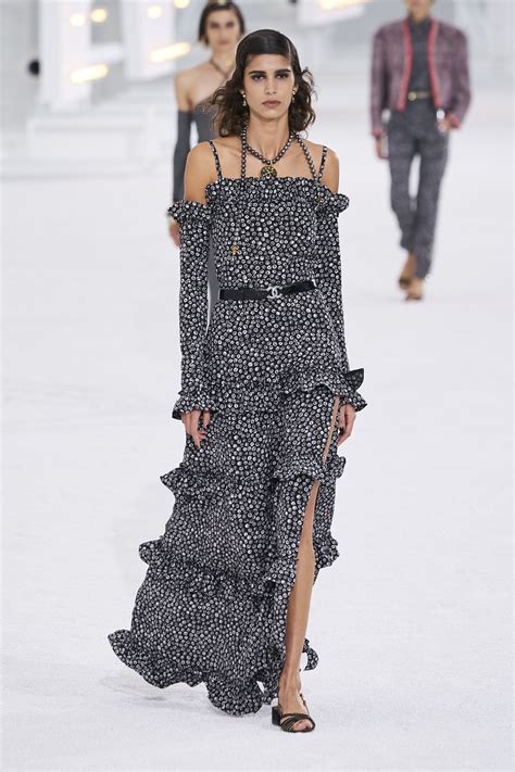 chanel spring summer 2021 runway|Chanel runway dresses.